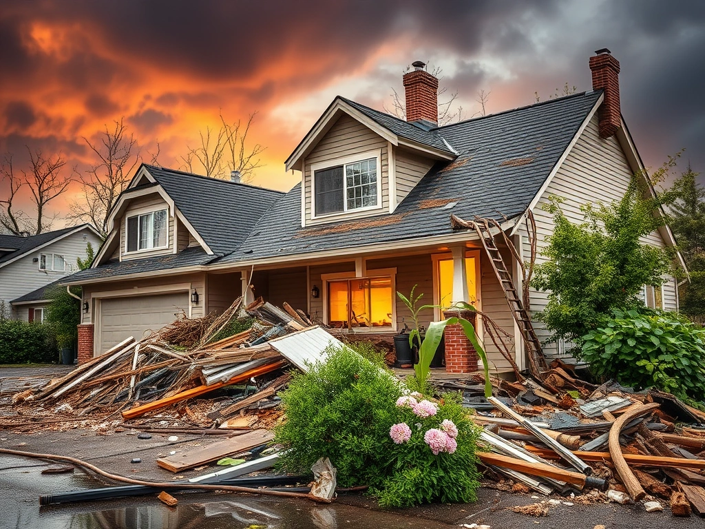 Storm Natural Disaster Damage