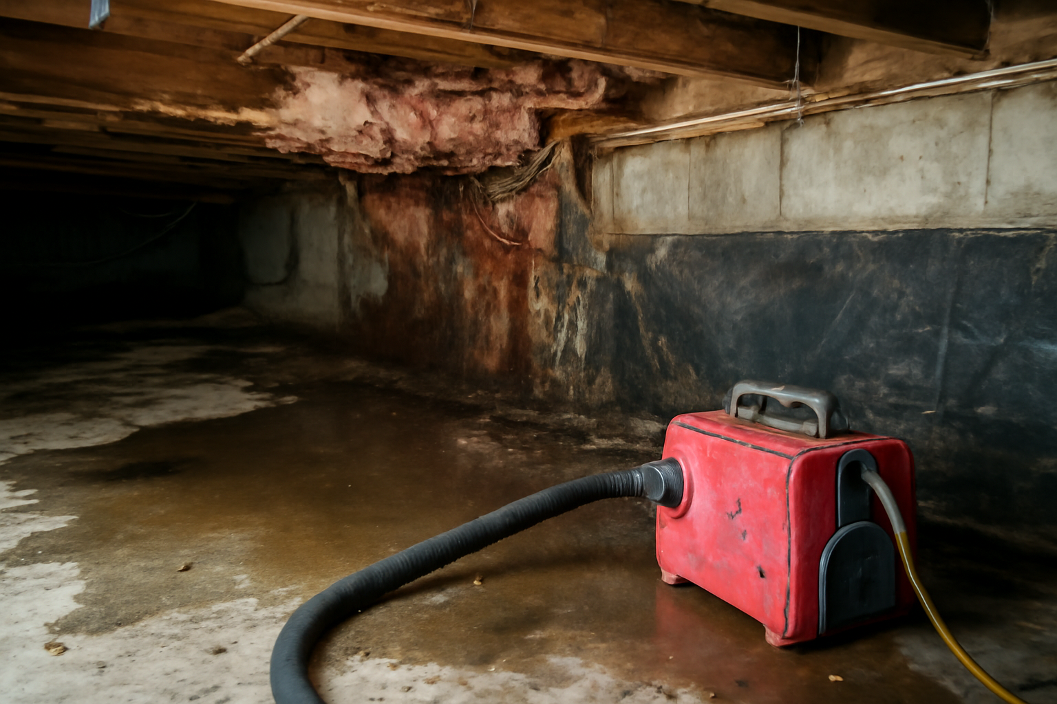 Crawl Space Water Extraction in Cadence, NV